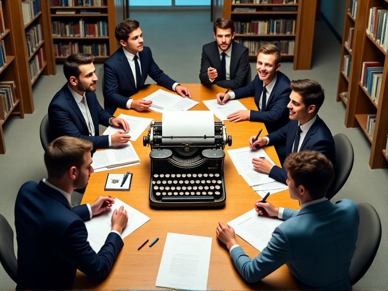 Creating Typewriter-Based Team Building Activities for Corporations